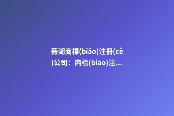 蕪湖商標(biāo)注冊(cè)公司：商標(biāo)注冊(cè)號(hào)是什么？